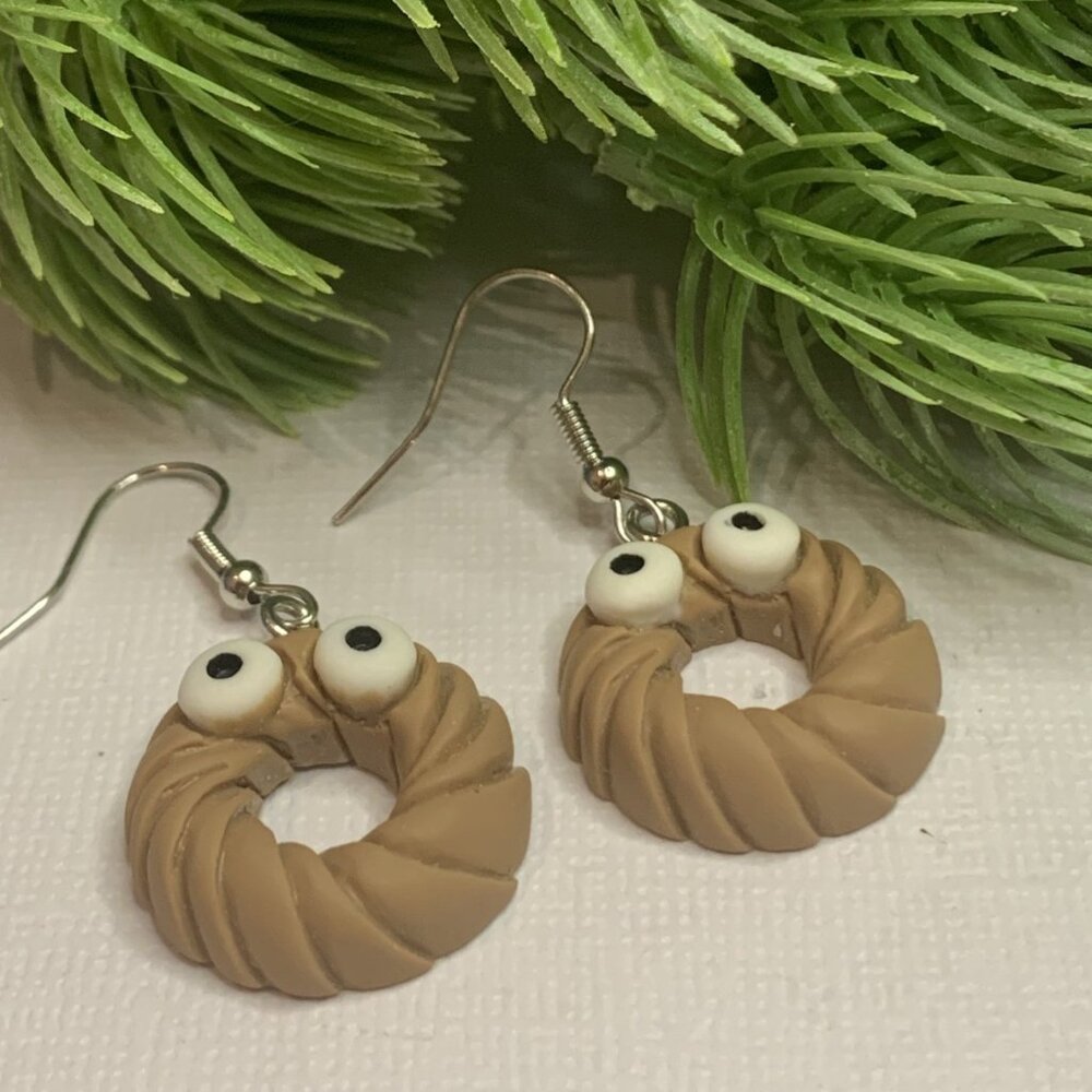 Donut Earring, Baking Earrings, Funny Food, Food Jewelry, Food Earrings, Gift - Picture 4 of 10
